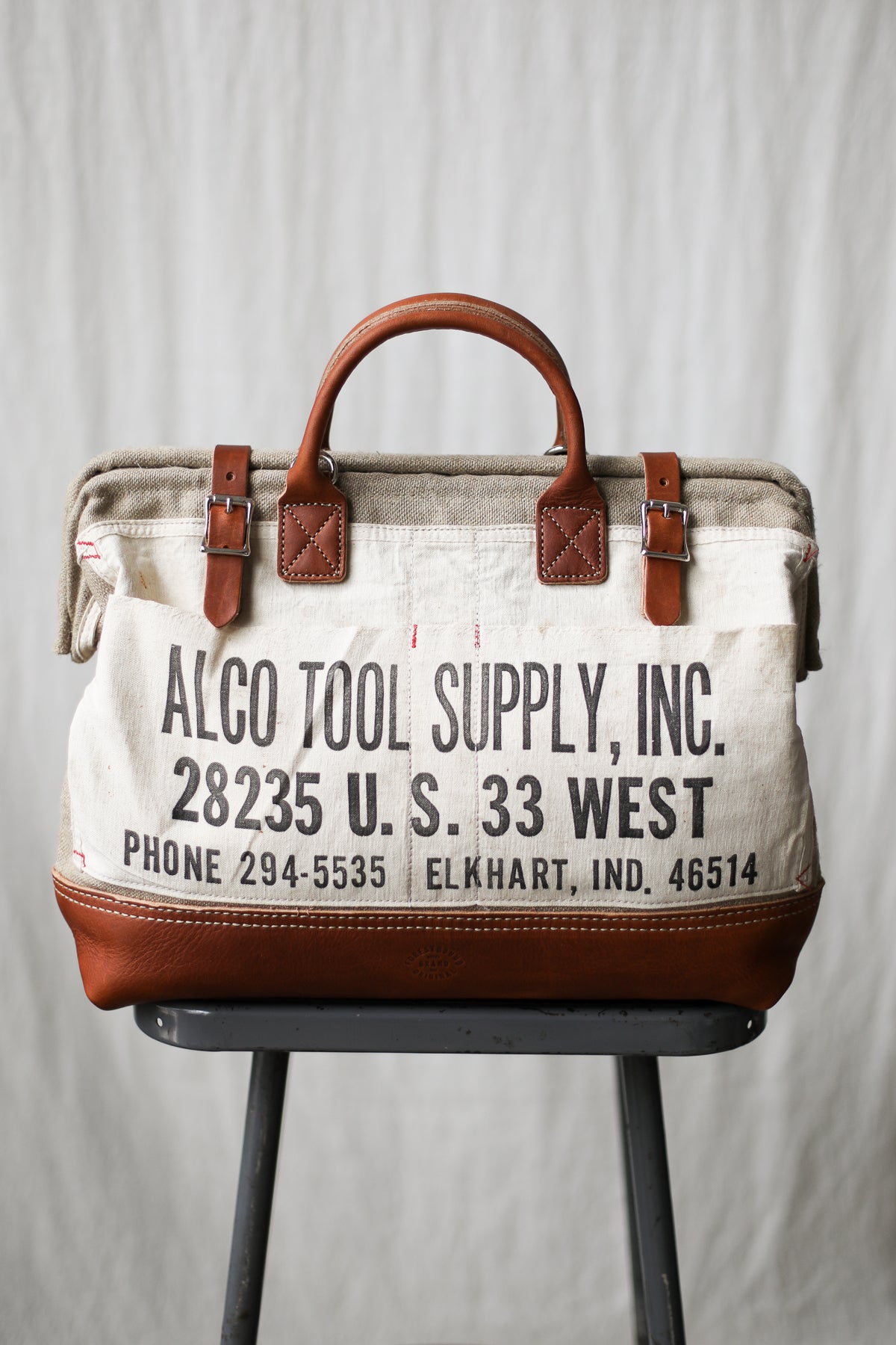1960's era Salvaged Hemp & Lumber Apron Carryall