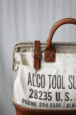 1960's era Salvaged Hemp & Lumber Apron Carryall