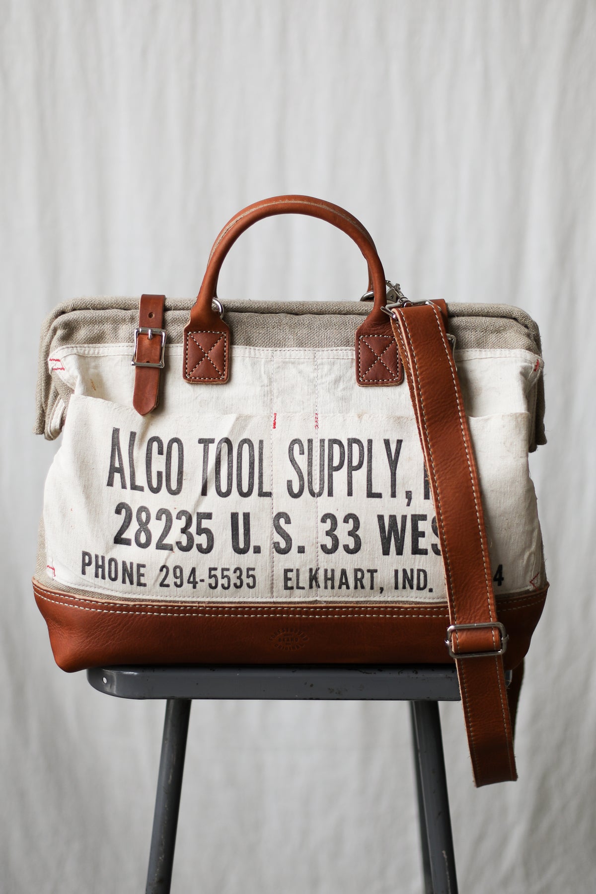 1960's era Salvaged Hemp & Lumber Apron Carryall