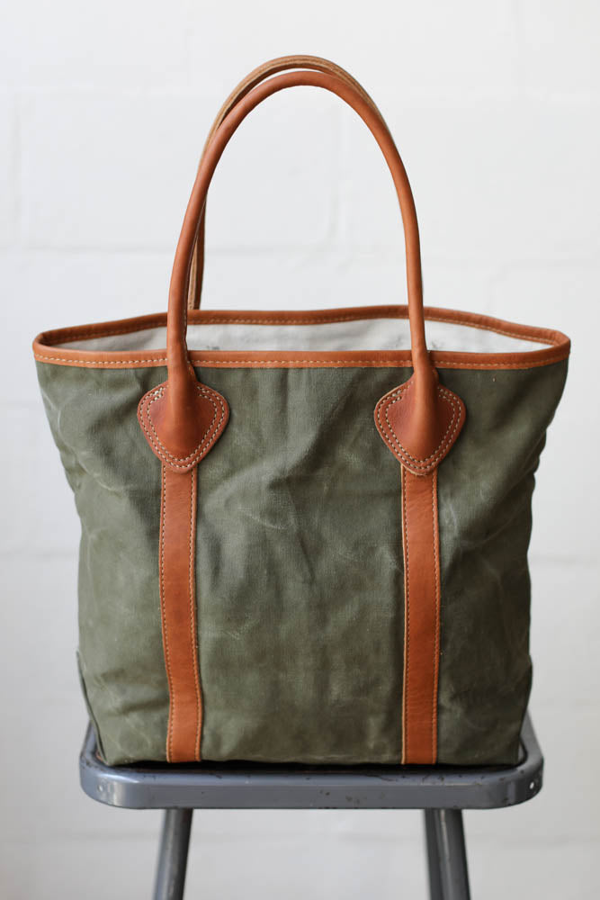 WWII era Salvaged Canvas Passenger Tote
