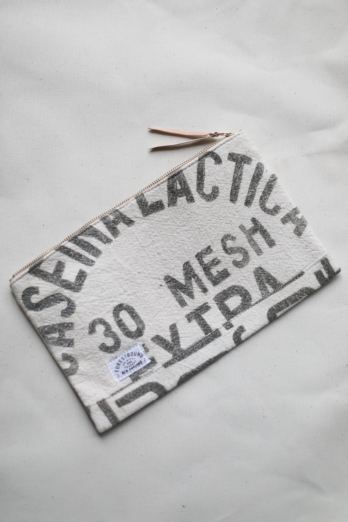 1950's era Salvaged Feedsack Utility Pouch