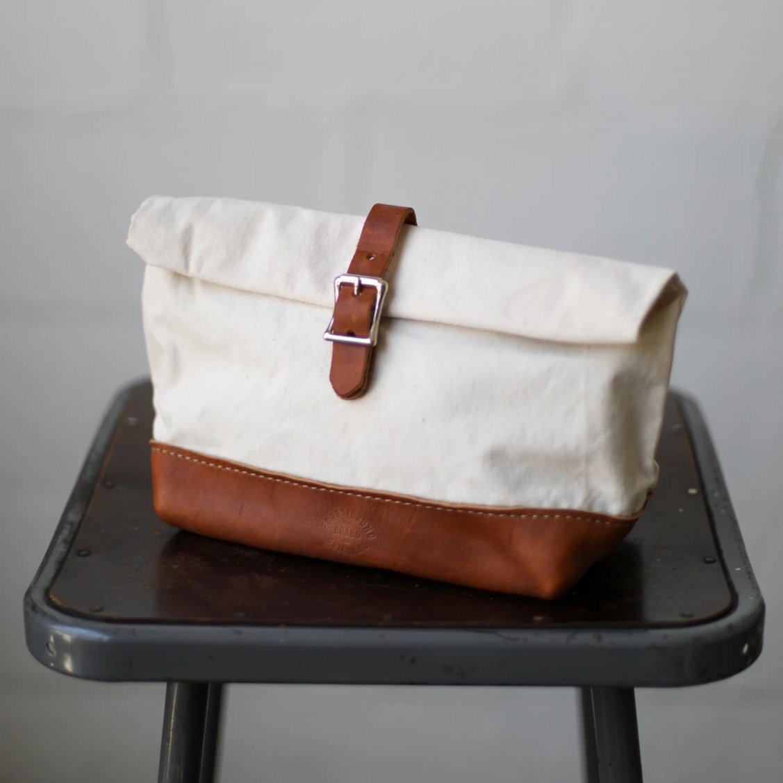 Roll Top Dopp Kit - Natural