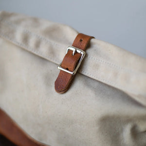 Roll Top Dopp Kit - Waxed Natural