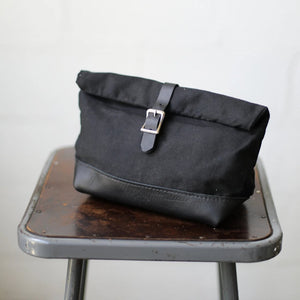 Roll Top Dopp Kit - Black