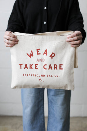 Wear & Take Care Canvas Side Bag