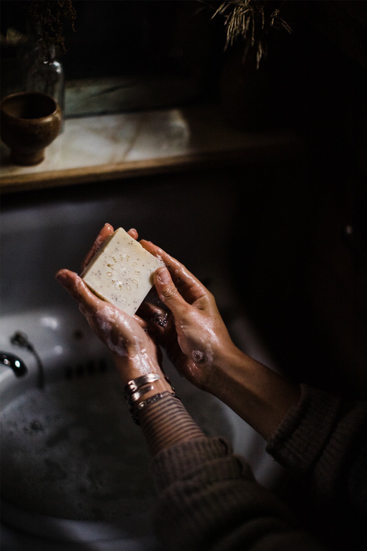 Rose Vetiver Bar Soap