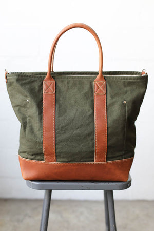 WWII era Salvaged USN Canvas Carryall