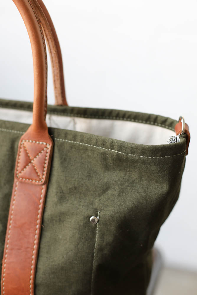 WWII era Salvaged USN Canvas Carryall