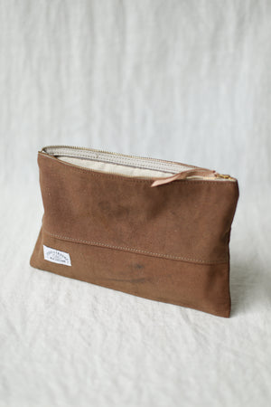 1950's era Salvaged Canvas Utility Pouch