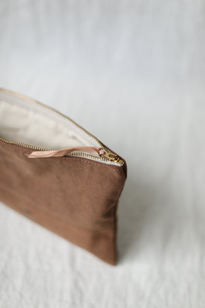 1950's era Salvaged Canvas Utility Pouch