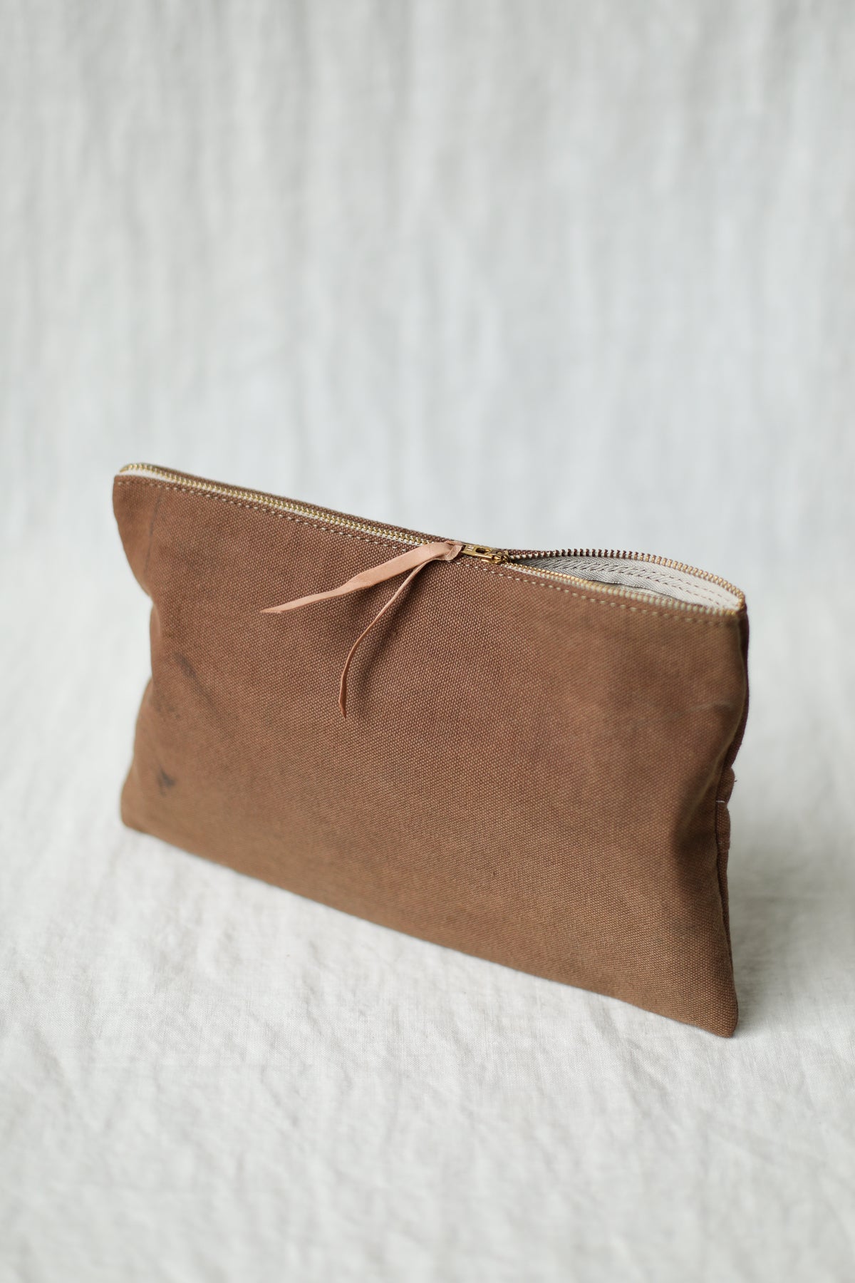 1950's era Salvaged Canvas Utility Pouch