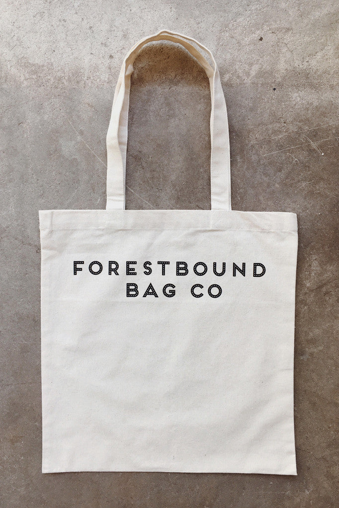 FORESTBOUND Bag Co. Cotton Tote