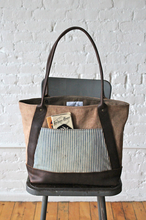 1930s era Canvas & Work Apron Carryall