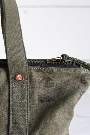 WWII era Canvas Travel Tote