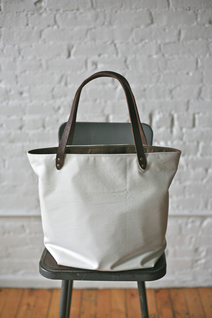 WWII era Cotton & Denim Tote Bag