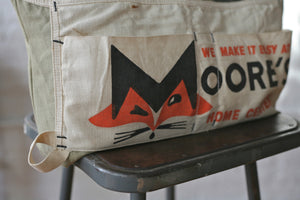 WWII era Canvas & Work Apron Tote Bag