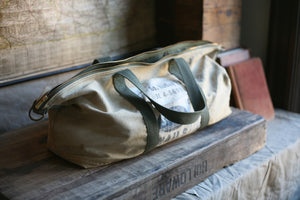 WWII era Canvas Weekend Bag - SOLD