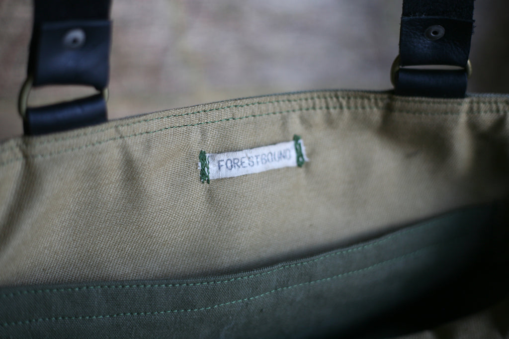 WWII era Canvas Carryall - SOLD