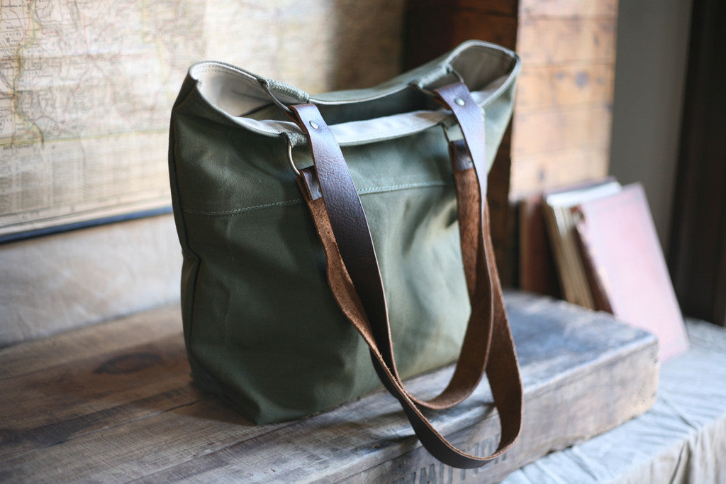 WWII era Canvas Tote Bag - SOLD