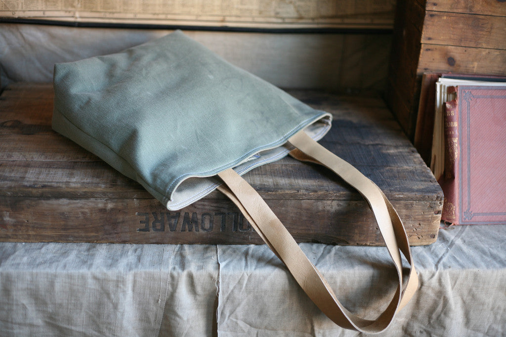 WWII era Canvas Tote Bag - SOLD