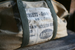WWII era Canvas Weekend Bag - SOLD