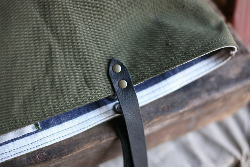 WWII era Military Canvas Tote Bag - SOLD