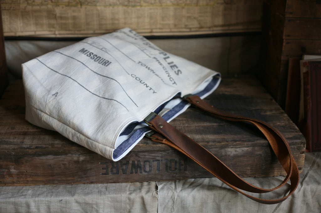 1960's era Cotton Tote Bag - SOLD