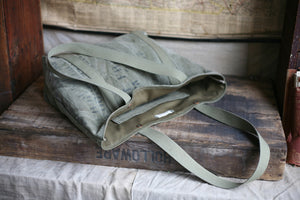 WWII era Canvas and Denim Carryall - SOLD