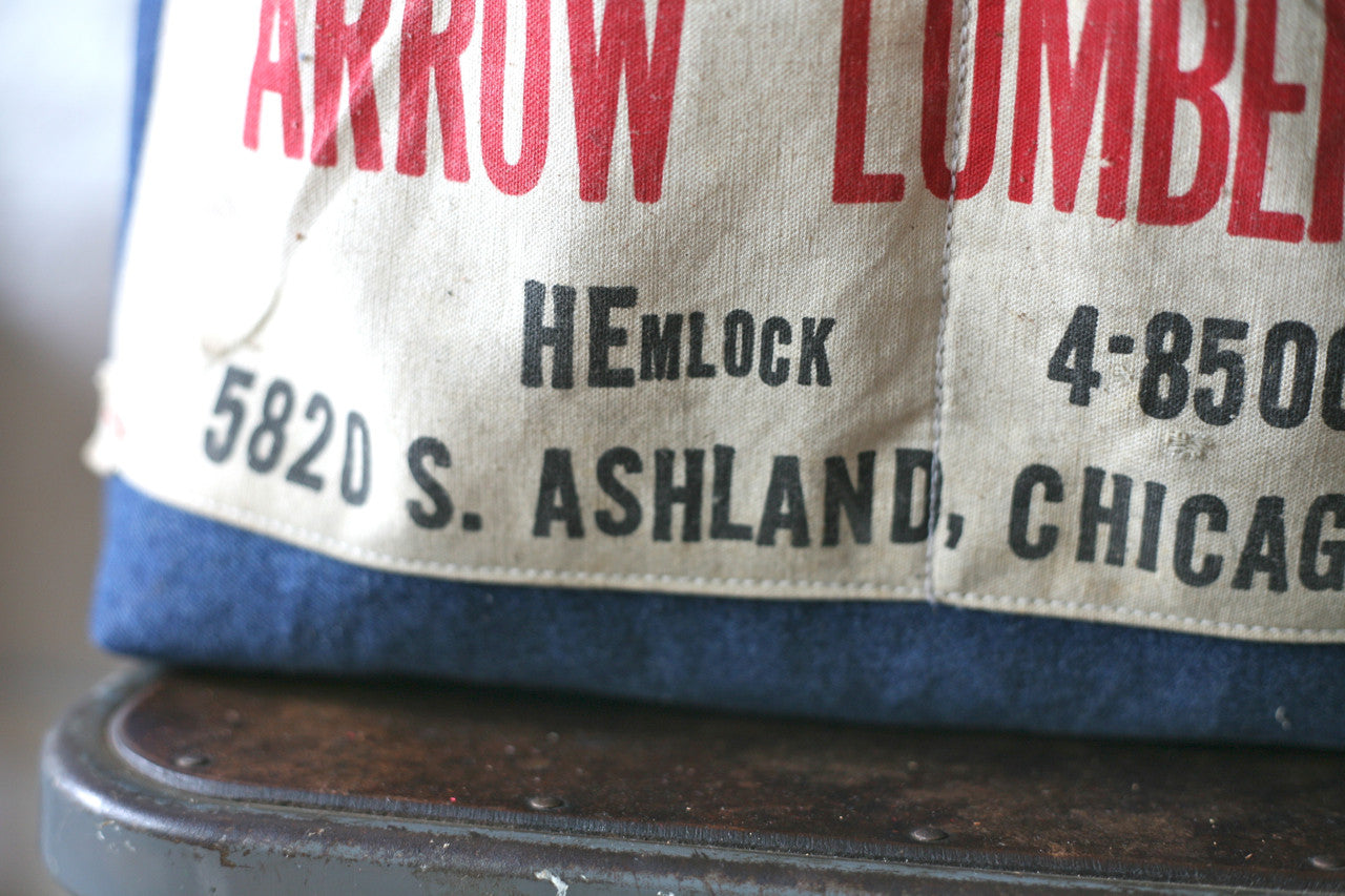 1950s era Denim & Work Apron Tote Bag