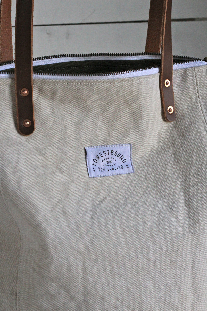 The Rambler Tote / WWII era US Navy Canvas