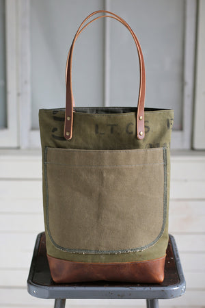 WWII era Canvas Tote Bag