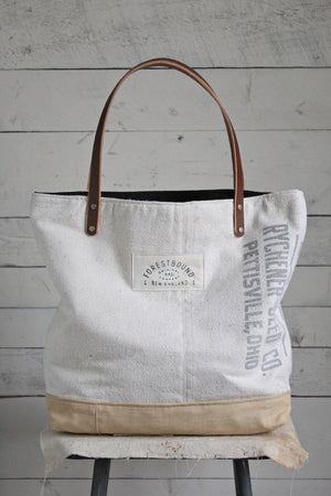 1940's era Lucky Clover Tote Bag