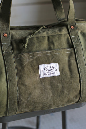 WWII era Canvas Duffle Bag