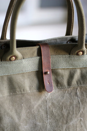 WWII era Canvas Carryall