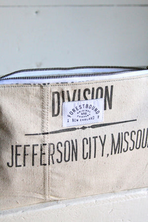 1950's era Canvas Pocket Utility Pouch