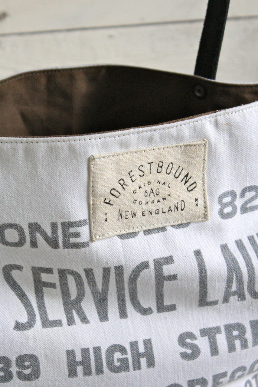 1940's era Canvas Tote Bag