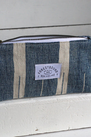 Indigo Dyed Cotton Utility Pouch / #4