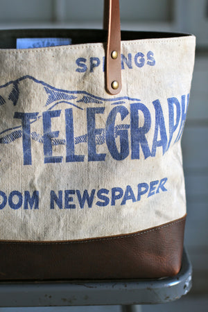 1950's era Canvas Carryall