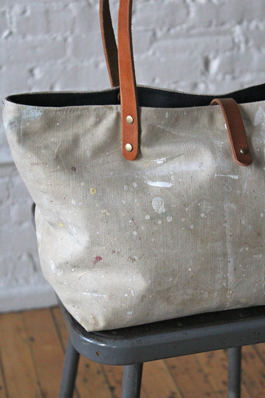 Painter's Drop Cloth Tote Bag