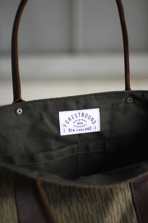 1950's era Rain Pattern Camo Carryall