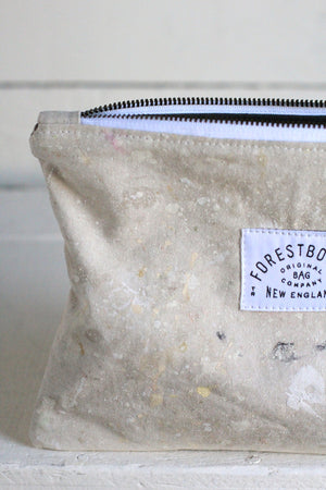 1960's era Painter's Drop Cloth Utility Pouch