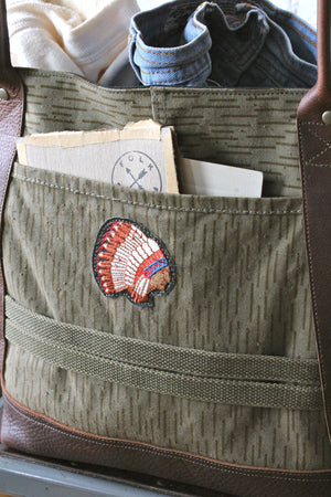 1960's era Rain Pattern Camo Carryall