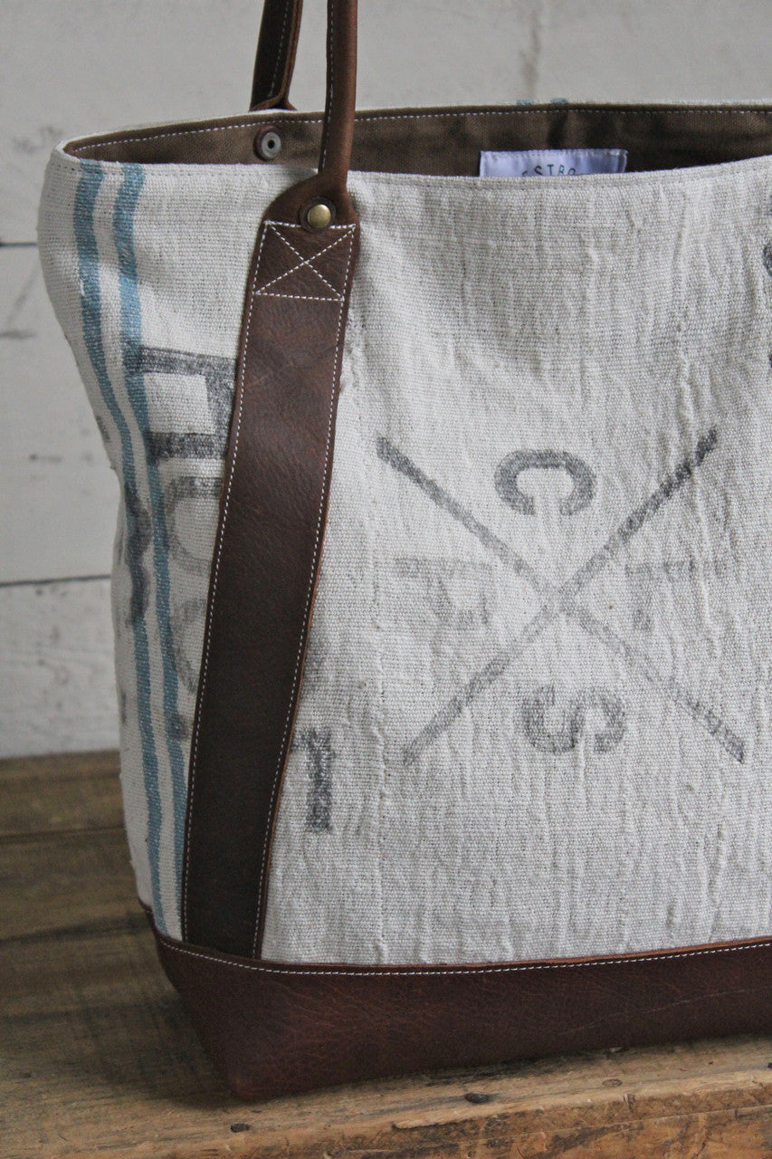 1940's era Feed Sack Carryall – FORESTBOUND