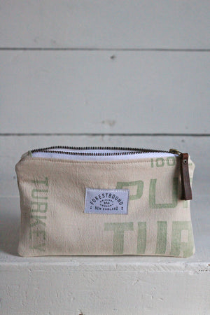 1950's era Feed Sack Utility Pouch