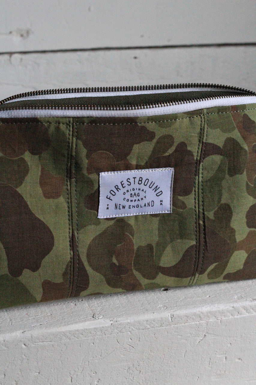 WWII era Frog Skin Camo Utility Pouch