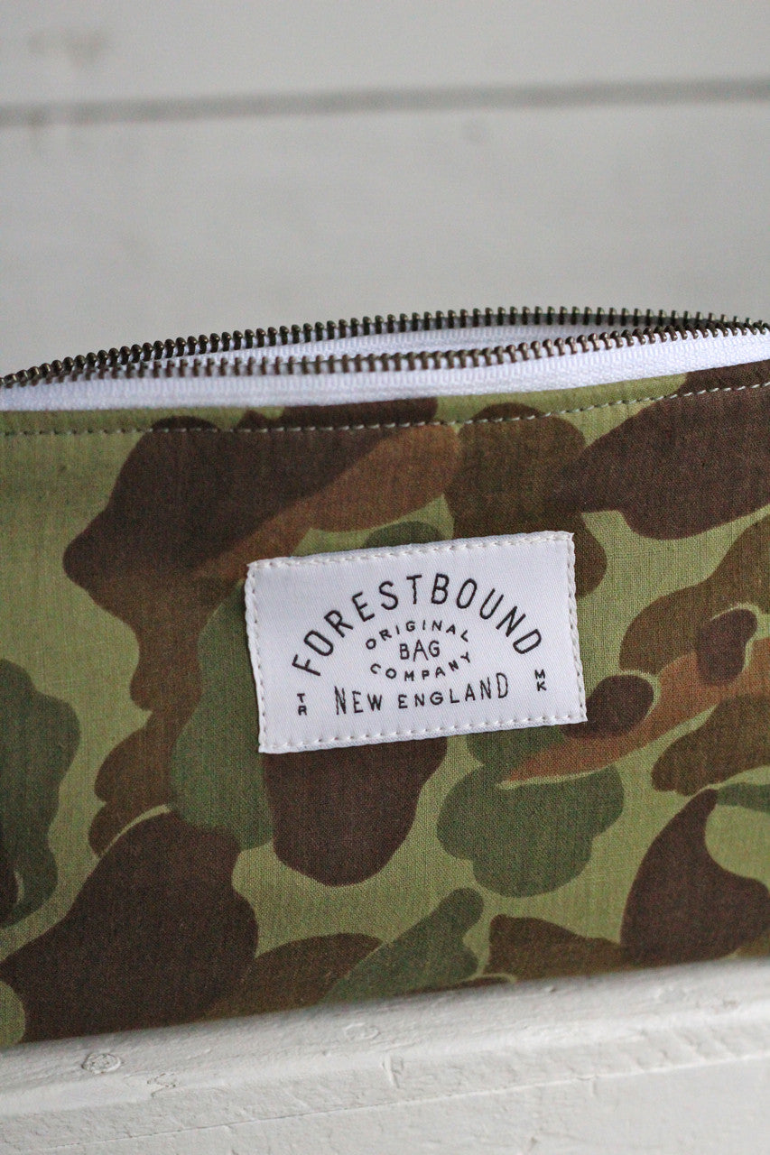 WWII era Frogskin Camo Utility Pouch