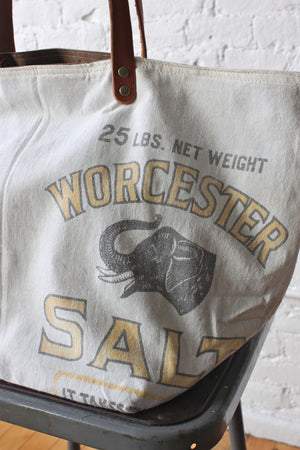 1940's era Feed Sack Tote Bag