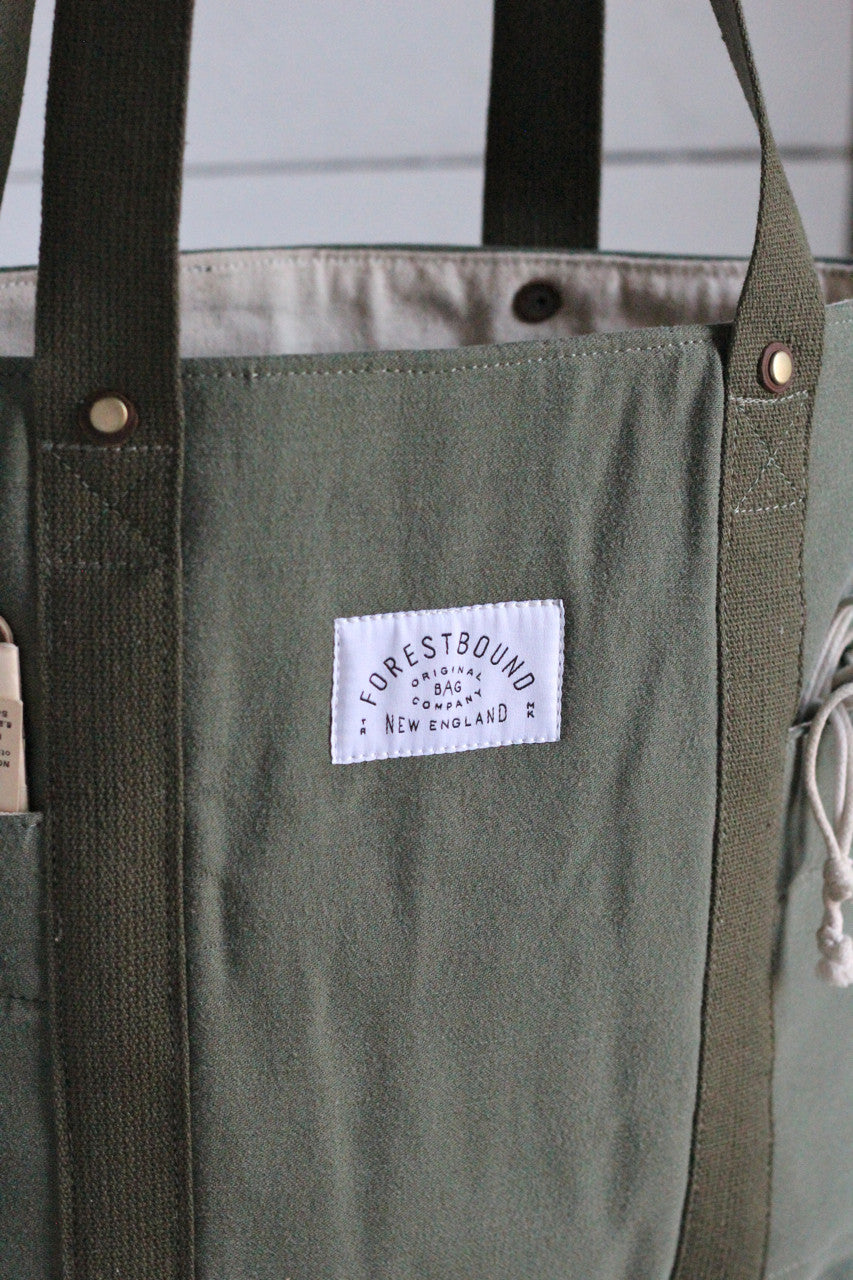 WWII era Canvas Carryall