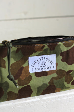 WWII era Frogskin Camo Utility Pouch