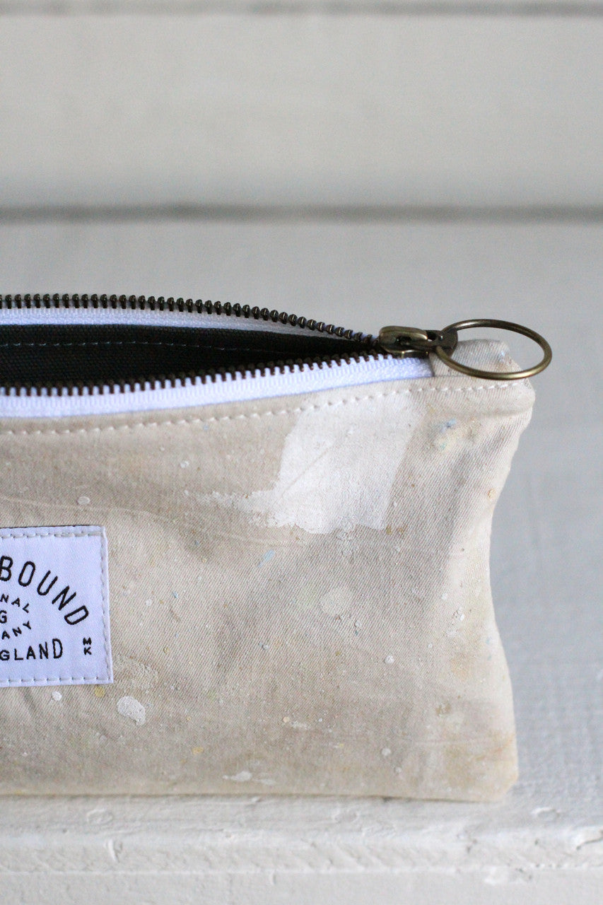 1960's era Painter's Drop Cloth Utility Pouch